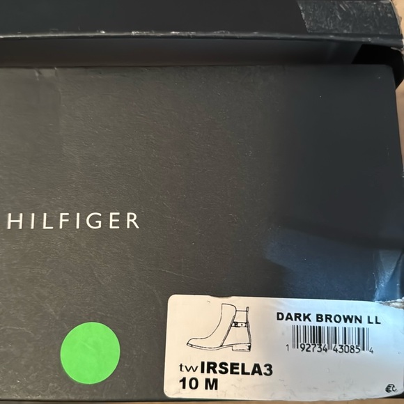 Tommy Hilfiger Irsela Boots Size 10 Color Brown Gold - Picture 11 of 11